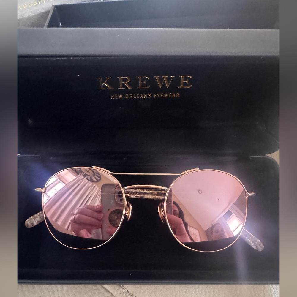 Rare krewe Gold  Sunglasses
